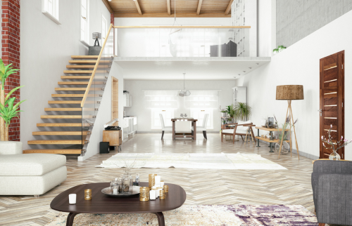 Aménagement loft à Val d'Europe