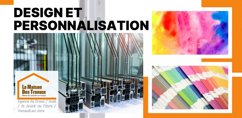 À Anet, personnalisez vos fenêtres alu avec un large choix de couleurs et finitions sur mesure.