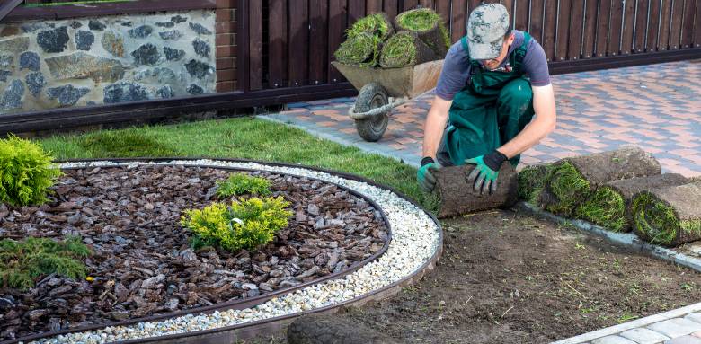 Aménager un jardin près de Tours (37).