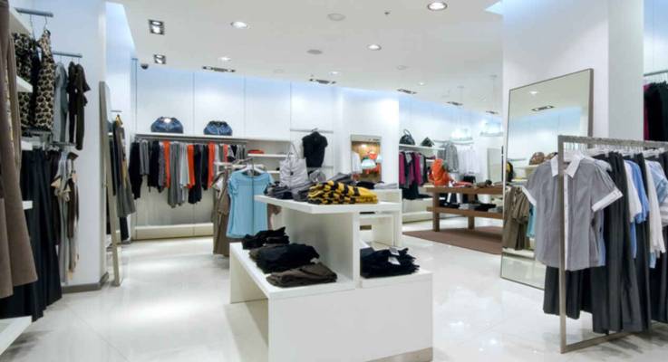 Caen - aménagement d'une petite boutique