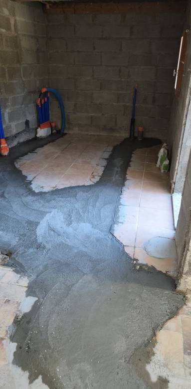 rénovation complète d'une maison à Blain 56