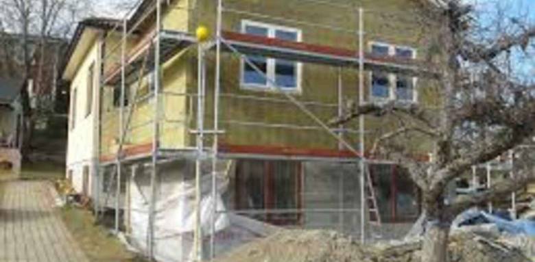 ravalement de façade en cours