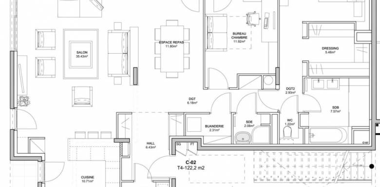 Plan rénovation maison Nanterre (92000)