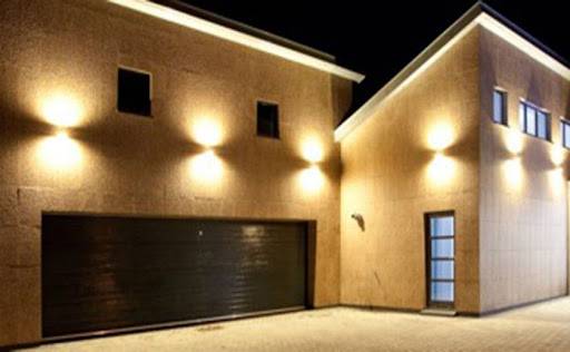 éclairage extérieur garage