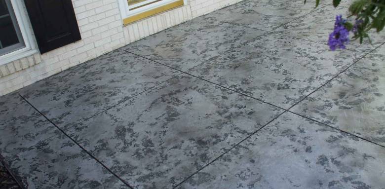 Terrasse en quartzite du Brésil à Yerres