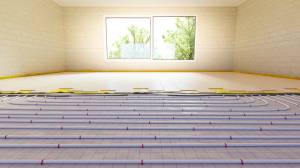 Plancher chauffant rafraichissant