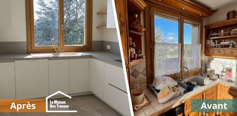 Rénovation intérieure pour valorisation immobilière à Francheville 69340