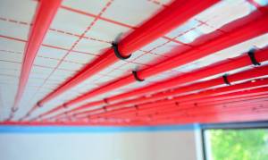 plafond chauffant hydraulique