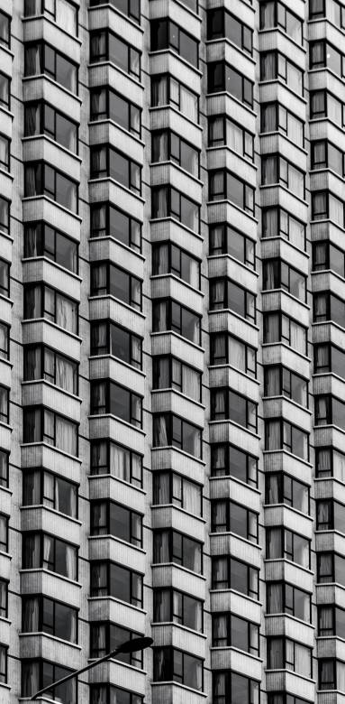 façade d'immeuble avec loggias