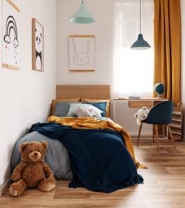 Transformation de cette pièce en chambre pour enfant