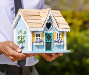 Maison bois miniature