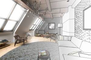 Rénovation d'un appartement avec Projet 3D Décorateur à ORSAY e ESSONNE