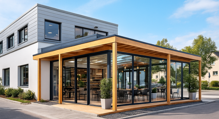 Agrandir votre commerce grâce à une véranda : une extension lumineuse et rentable