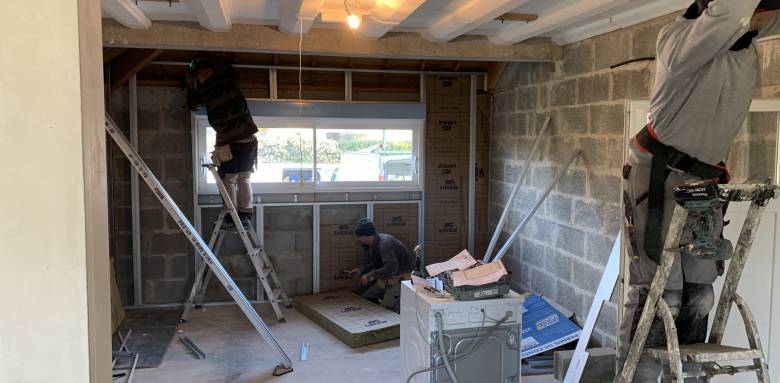 Aménagement d'un garage à Baden (56870)