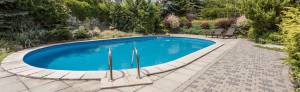 Plage de piscine carrelage