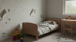 Humidité dans une chambre à Deauville