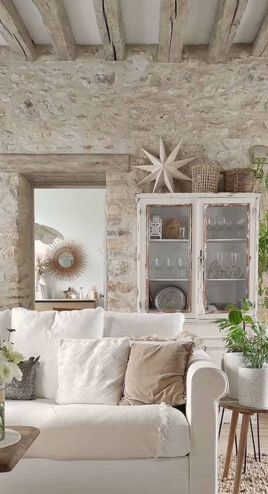 Salon style campagne