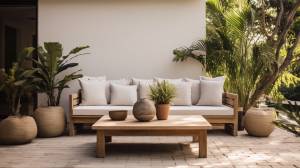 idée décoration de terrasse en été