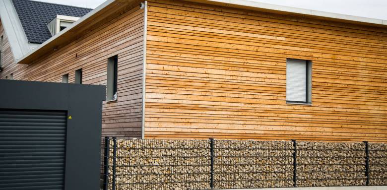 Bardage bois en façade
