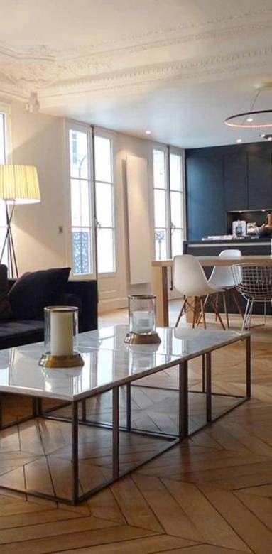 Parquet Chevrons La Maison des Travaux Rouen