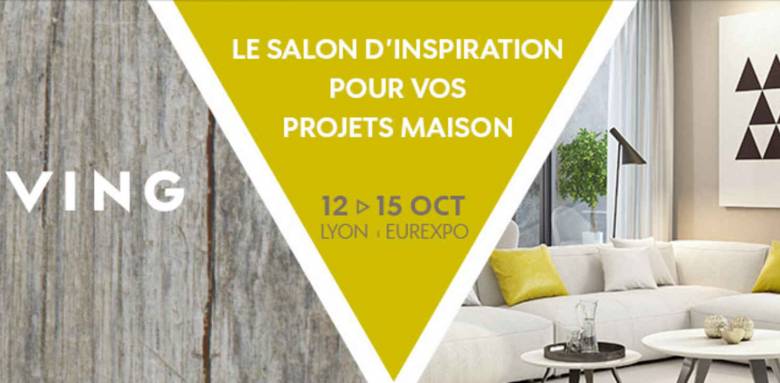 Stand La Maison Des Travaux, salon de l'habitat VIVING 2017, Eurexpo du 12 au 15 octobre