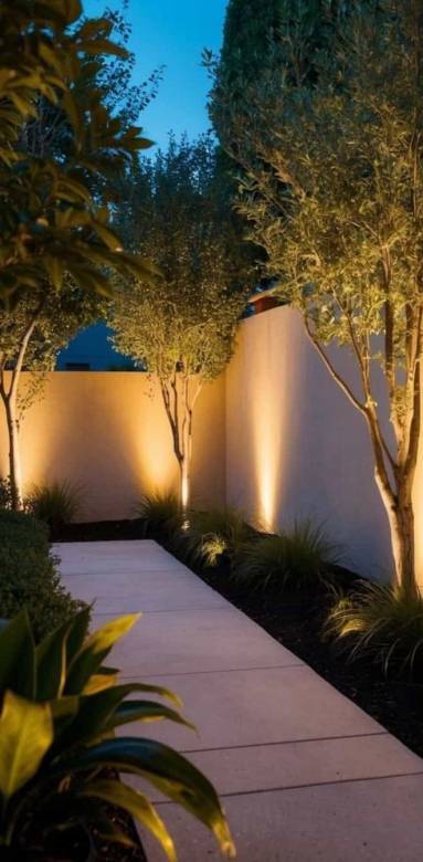 Eclairage extérieur allée de jardin  a Anglet 