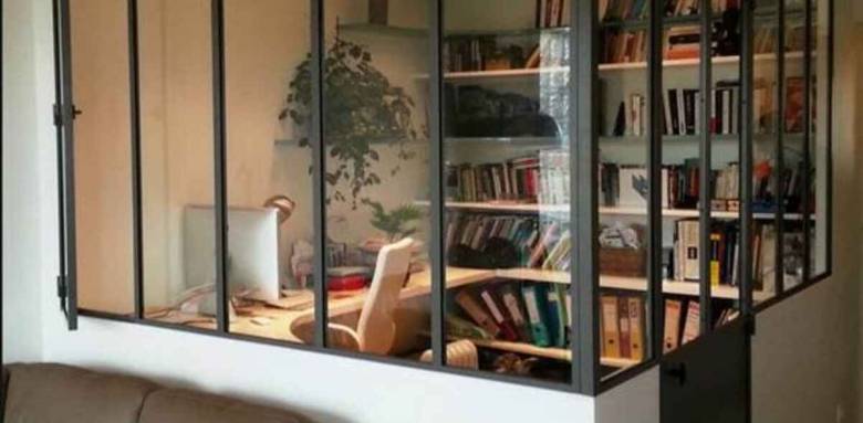 Verrière de bureau