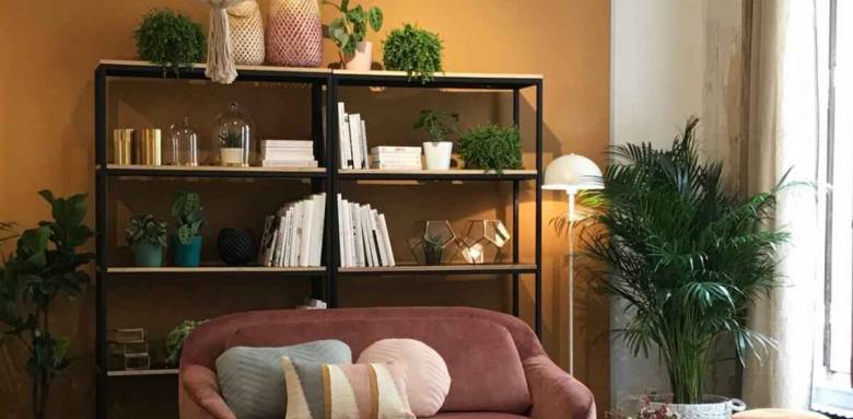 Décoration - salon en velours - 