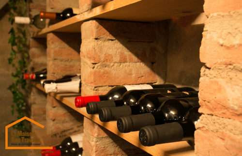 Cave à vin pierre / béton