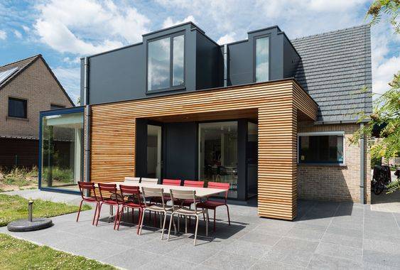 Surélévation de maison - Crédit photo Pinterest