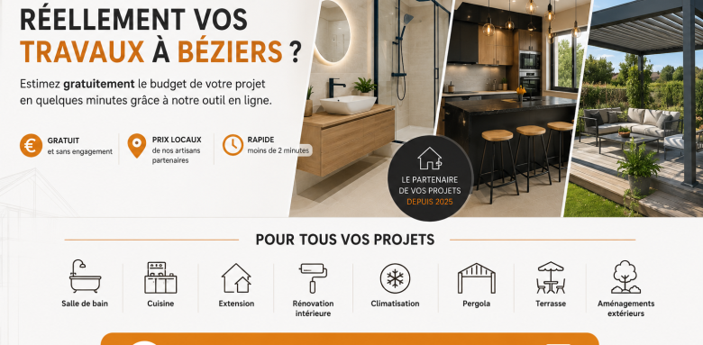 Combien coutent vos travaux à Béziers