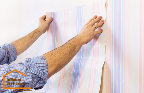 Installation papier peint