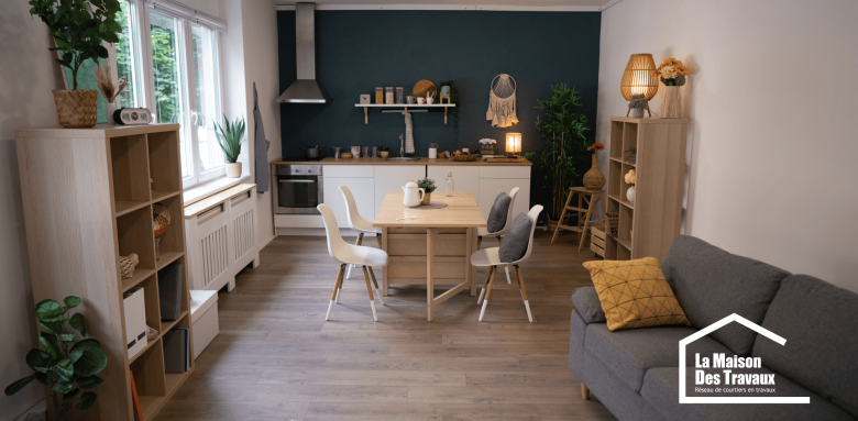 Rénovation et aménagement studio Tourcoing