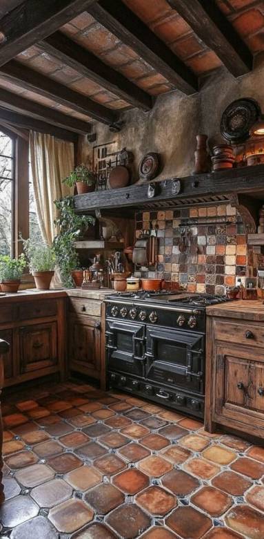 Rénovation ancienne cuisine ancienne Senlis