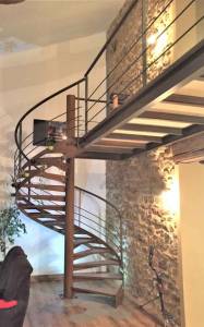 Escalier La Maison des Travaux Lyon 9