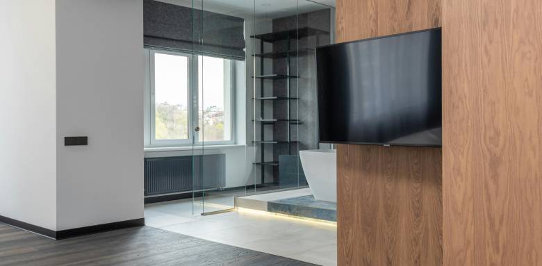 verrière salle de bain