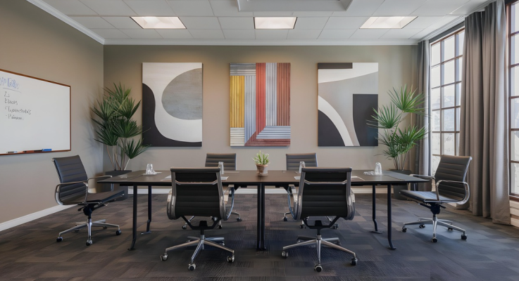 Créer une salle de réunion moderne et fonctionnelle