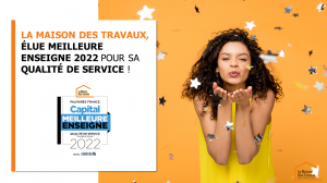 Saint Cloud : la Maison des Travaux à nouveau élue meilleure enseigne pour sa qualité de service !