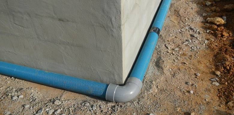 système de drainage pour piscine