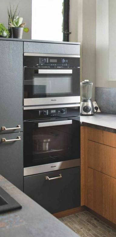 Elément de cuisine "colonne four et micro-ondes"