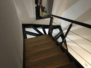 matériaux et revêtements de son escalier