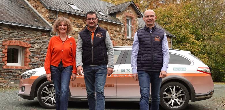 Les courtiers en travaux de l'agence Blain Châteaubriant