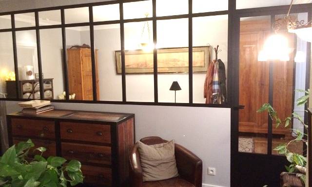 Pose d'une porte verrière par La Maison Des Travaux d’Alès