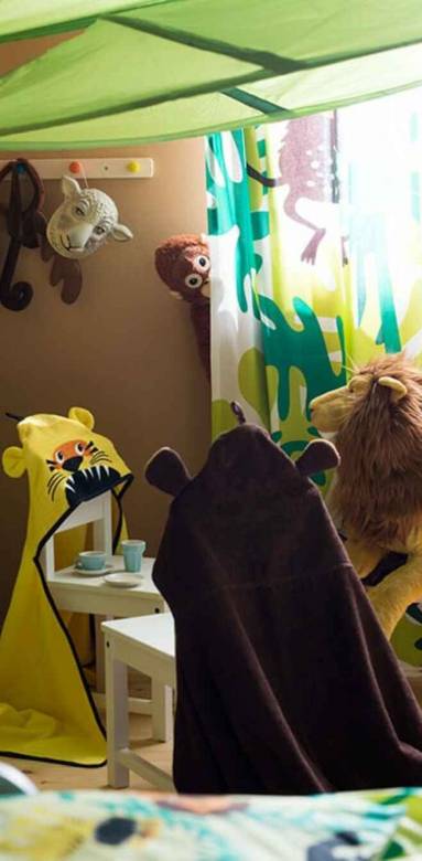Chambre enfant thème Jungle , Ikea