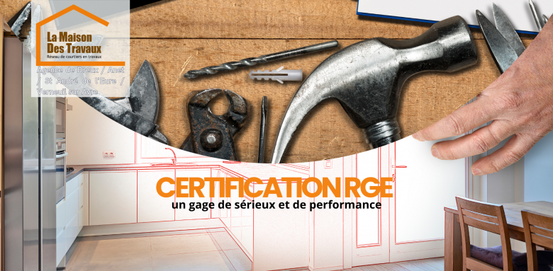 Certification RGE à Dreux : un gage de sérieux – Confiez votre projet à un artisan certifié RGE pour une rénovation efficace et éligible aux aides financières.