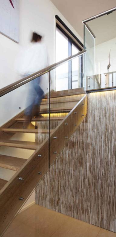 Garde corps en verre