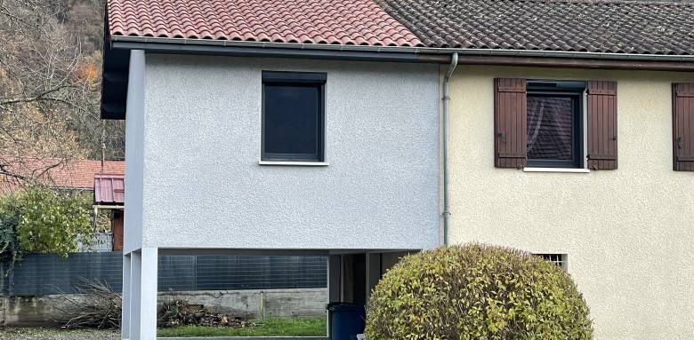 Extension uniquement à l'étage, à Tencin