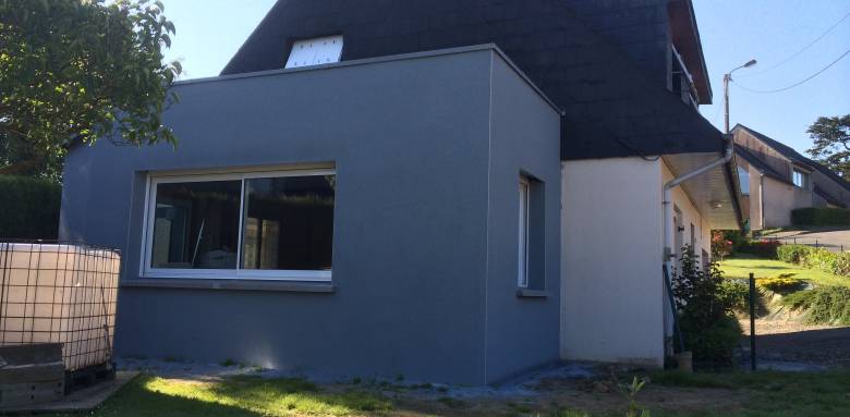 Extension d'une maison à Maule