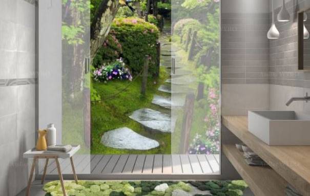 Douche ciel de pluie