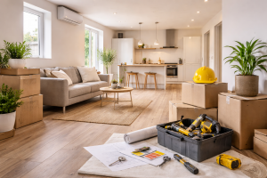 Appartement rénové prêt à la location